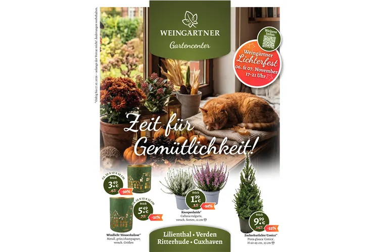 Unsere aktuellen Angebote im Herbst